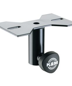 K&M 195/8 Boxenflansch schwarz