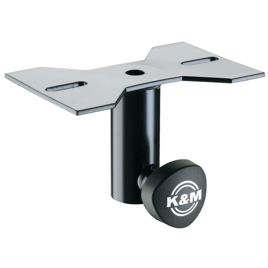 K&M 195/8 Boxenflansch schwarz