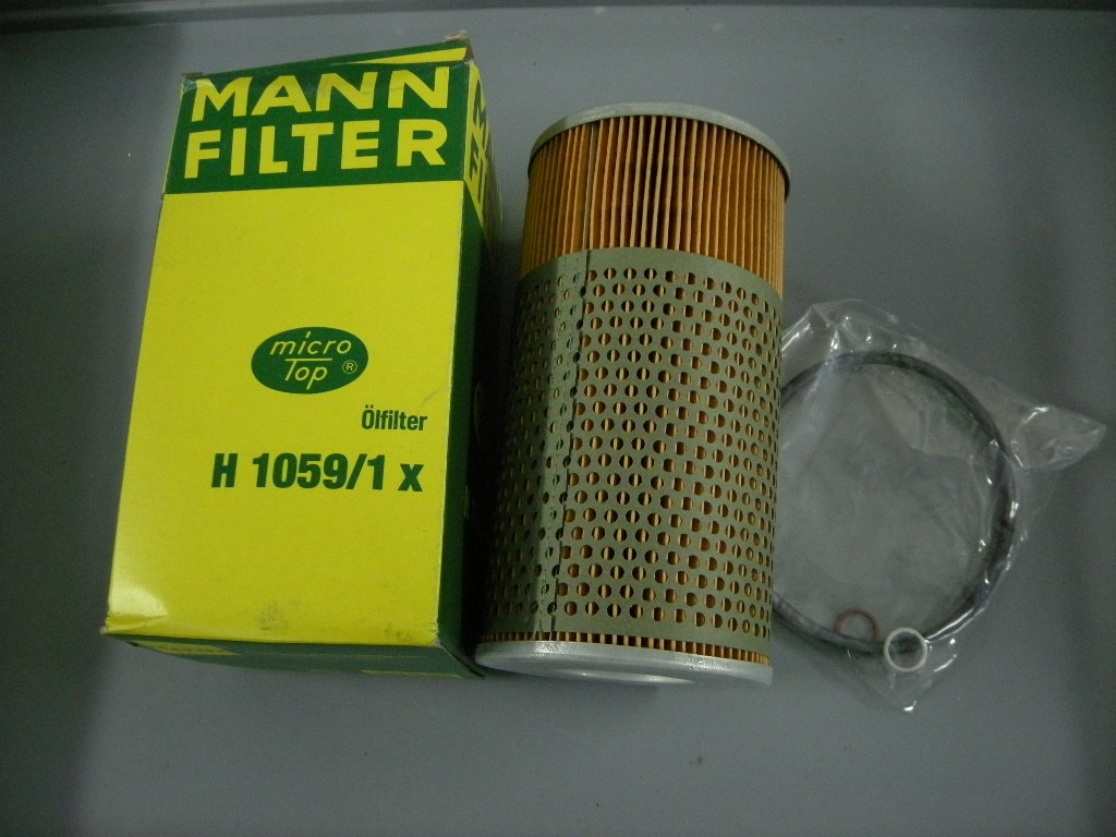Ölfilter von MANN H1059/1X für BMW E30, E28