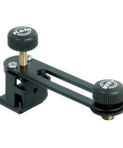 K&M 24035 Mikrofonhalt. Bassdrum schwarz