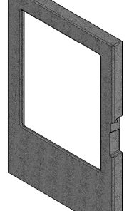 Türrahmen aus Gusseisen