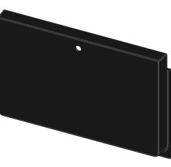 Untere schwarze Stopfung