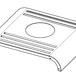 Stahlabdeckplatte ALLUMINIUM