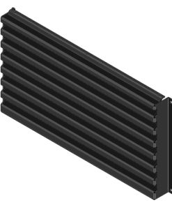 Vordere schwarze Gitter