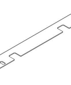 Ob./Unt. Haltebügel für Scheibebefestigung – vordere Rahmen