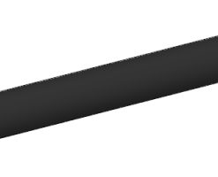 Rauchrohr L.820 Ø 80 mit Dichtung