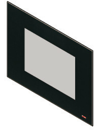 Keramikglassscheibe mit Dichtung 8 mm OHNE SERIGRAFIE