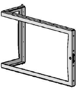 Komplette T?r Ausf?hrung vergoldet 70 RE.