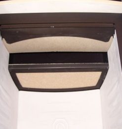 Hinteres Rauchleitblech