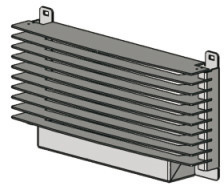Gitter Warmluftaustritt (ab 09 2005)