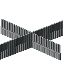 Adam Hall 87402P2 Trennsteg tief für 19“ Schublade