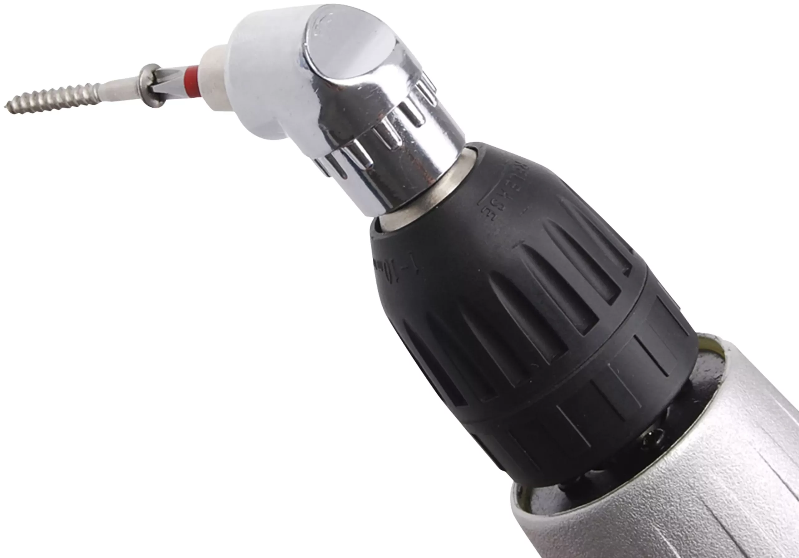 BGS Winkel-Vorsatz-Bithalter Antrieb Außensechskant 6,3 mm (1/4″) Abtrieb Innensechskant 6,3 mm (1/4″) – Bild 2