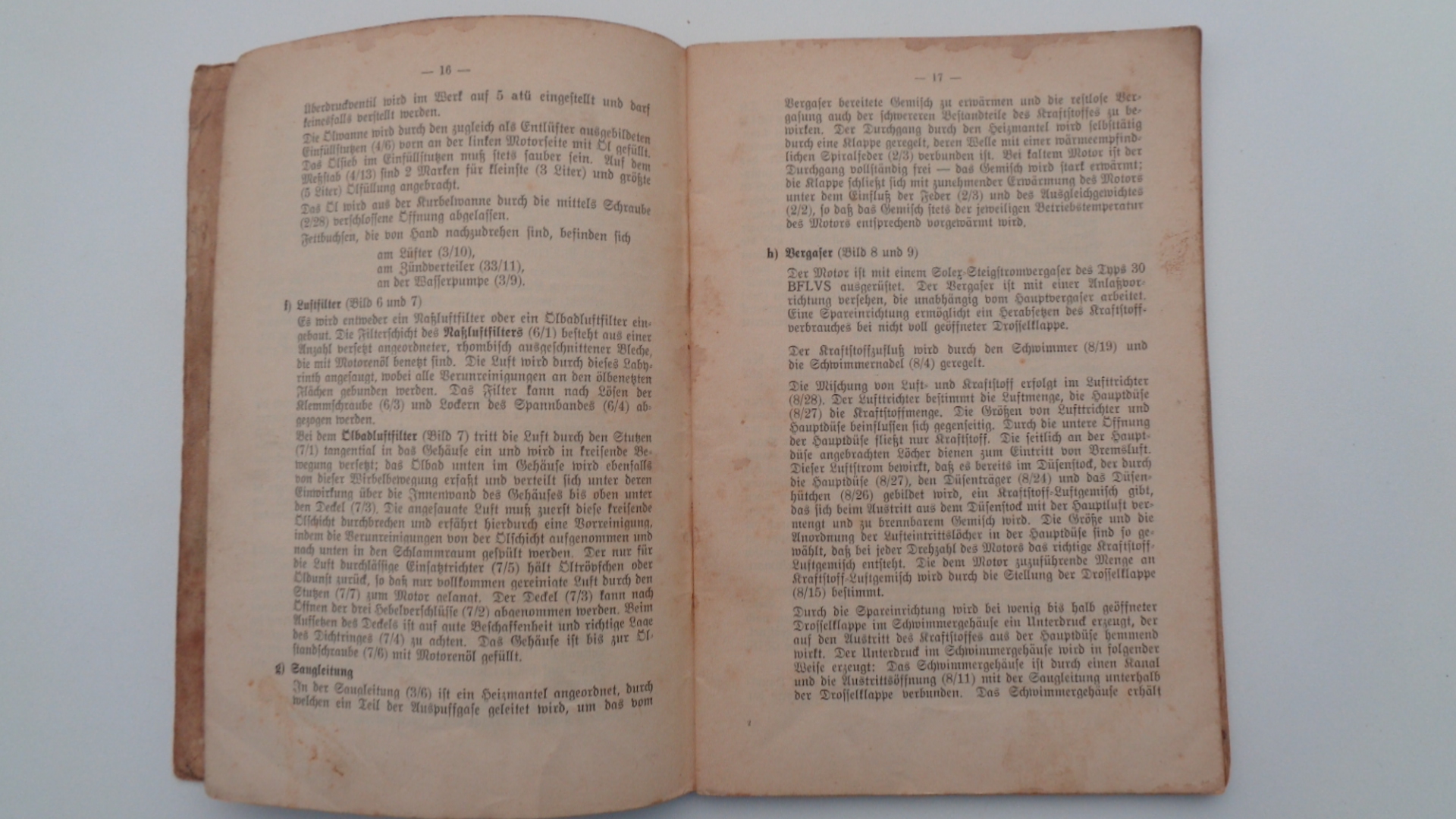 Mercedes Benz Type 170V (W136) Gerätebeschreibung – Bild 5