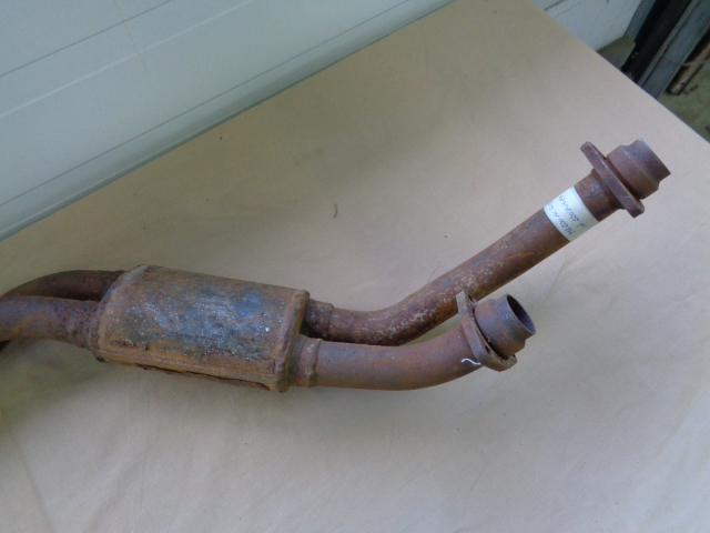 Auspuffrohr mit Topf ab Krümmer für einen Mercedes? – Bild 2