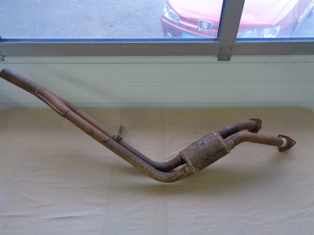 Auspuffrohr mit Topf ab Krümmer für einen Mercedes? – Bild 5