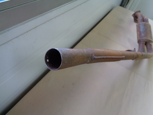 Auspuffrohr mit Topf ab Krümmer für einen Mercedes? – Bild 4