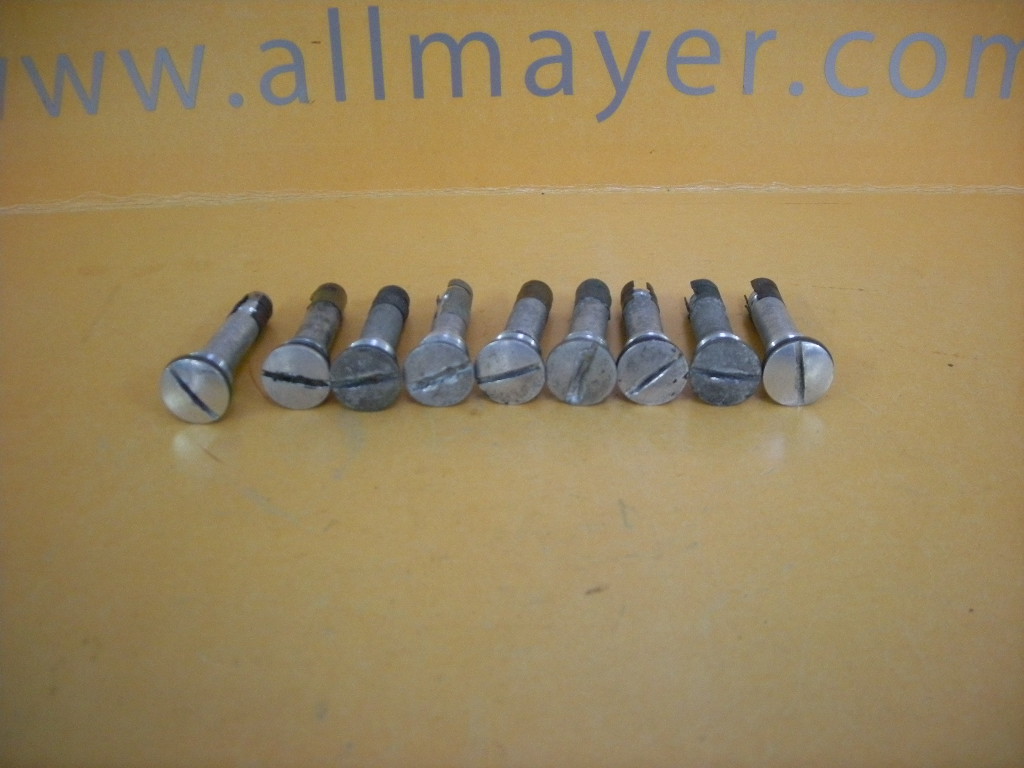 Verschlußschraube für Kennzeichenleuchte Mercedes Ponton W120, W121, W105, W180, W128, Adenauer W186 – Bild 4