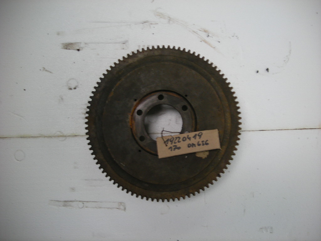 Schwungrad mit Anlaßzahnkranz für Mercedes OM636, 170D, Da, Db, DS, S-D – Bild 2