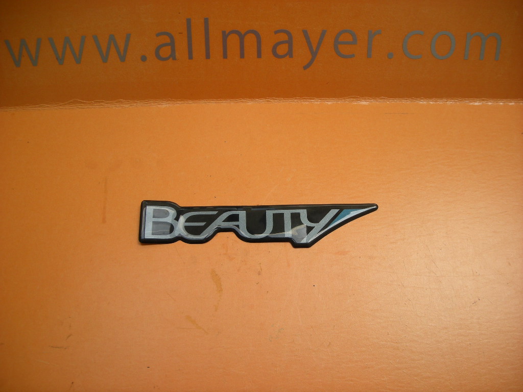 Neuer orig. Schriftzug „Beauty„ für Opel Kadett E