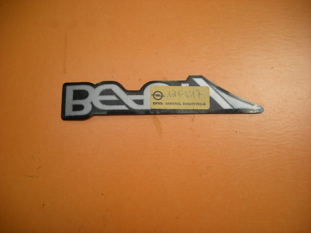 Neuer orig. Schriftzug „Beauty„ für Opel Kadett E – Bild 2