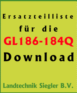 A/ Vogelsang / GL186-184 / Ersatzteilliste Download