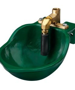 Pferdetränke aus Guss mit Pendelventil
