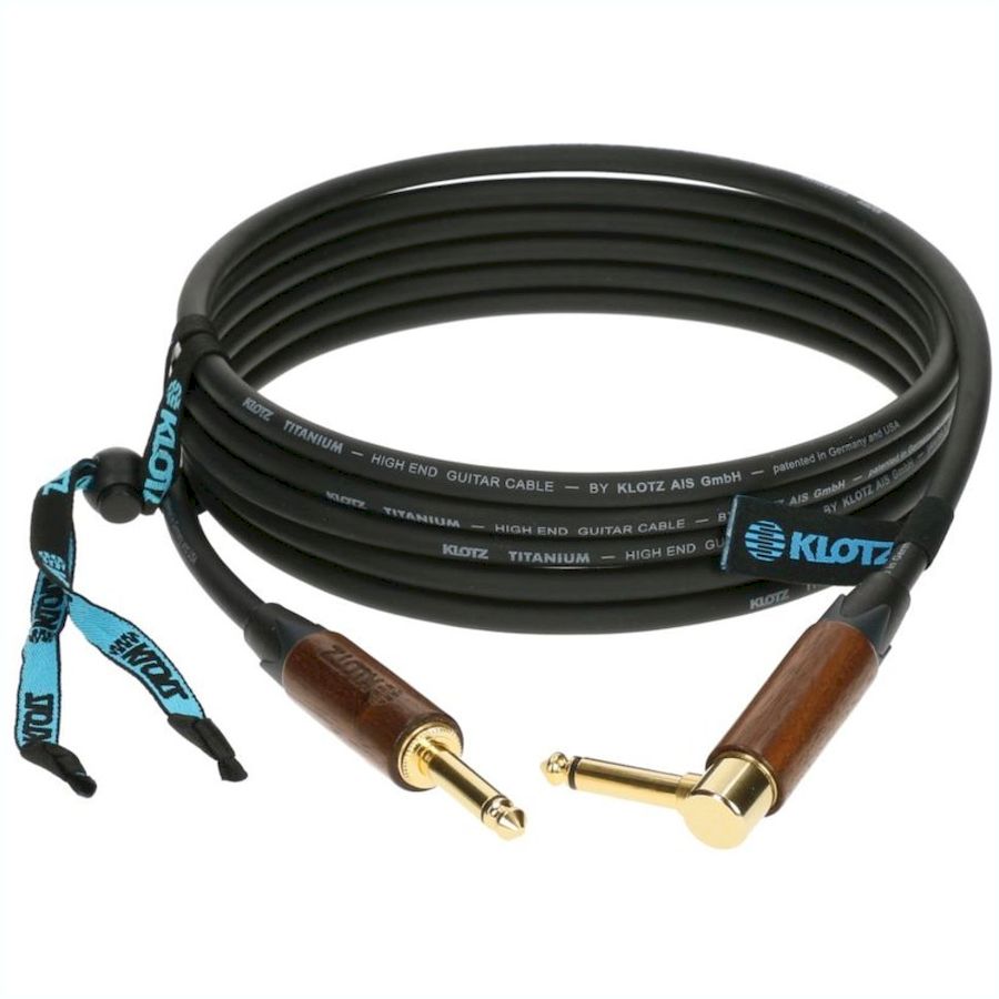 Klotz Titanium Akustik Kabel 3m Winkel
