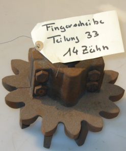 Fingerscheibe (Teilung 33 ) 14 Zähne