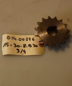 Kettenrad mit 15 Zähnen
