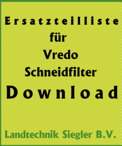 A/ Vredo / Schneidfilter / Ersatzteilliste Download