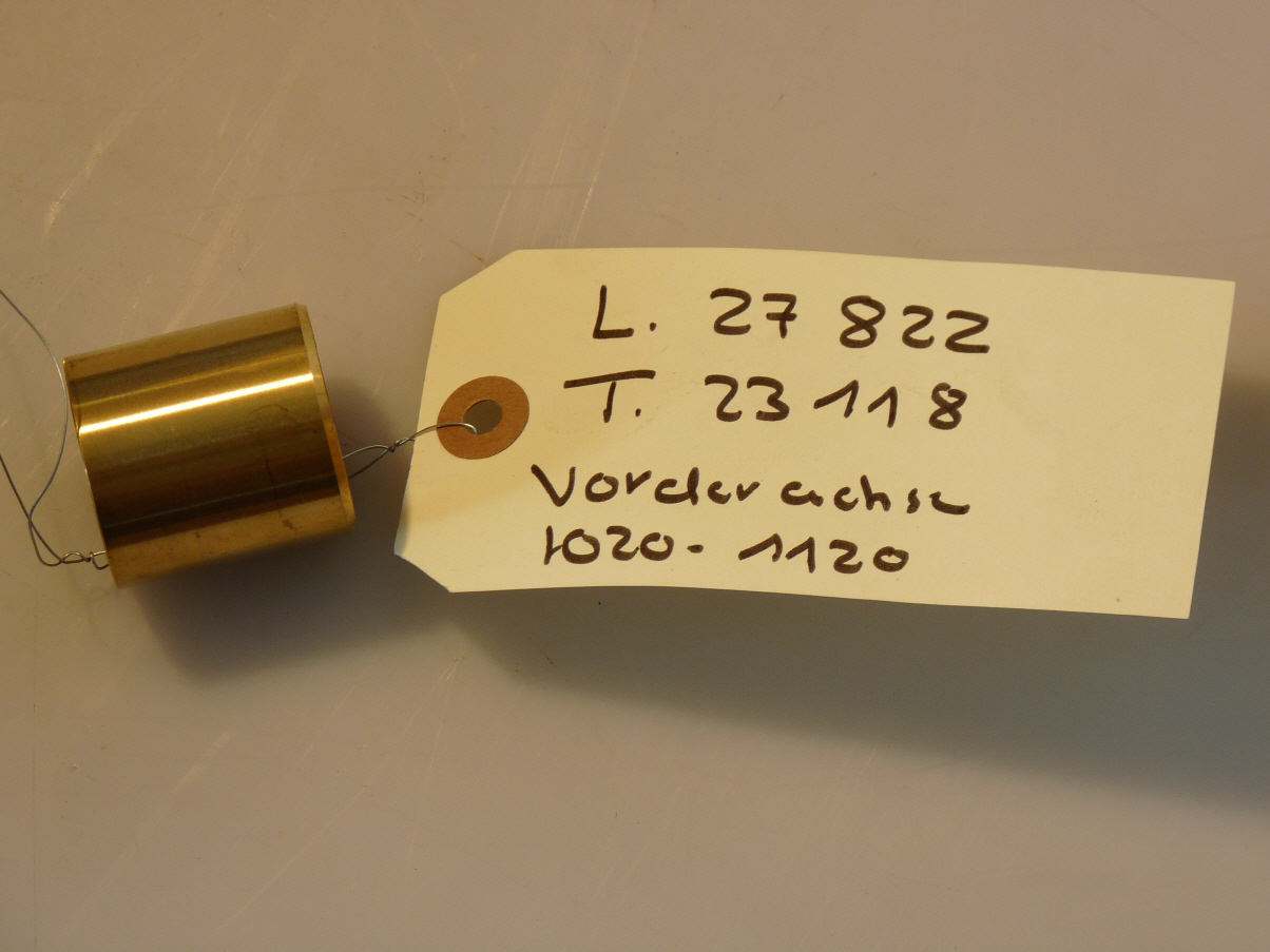 Messingbüchse ( Vorderachse )