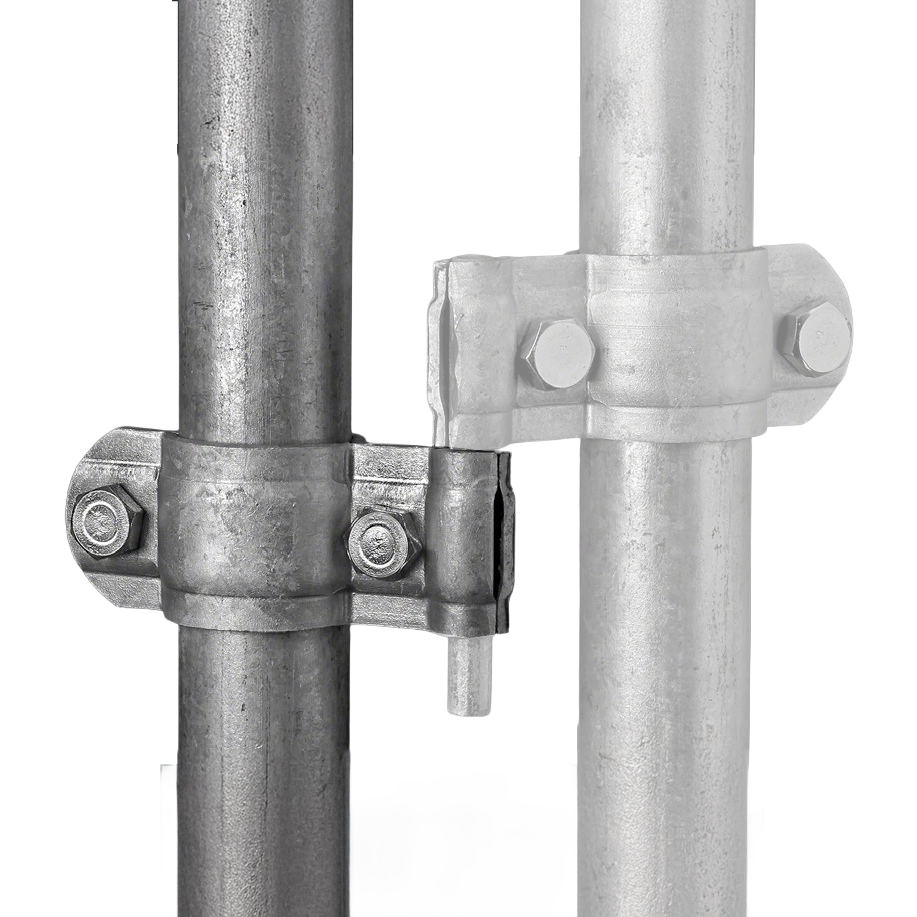 Türöse verzinkt – Gegenstück zur Türangel für 1½” & 2″ Rohre